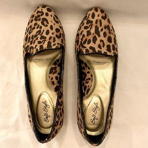 Leopard Print Flats